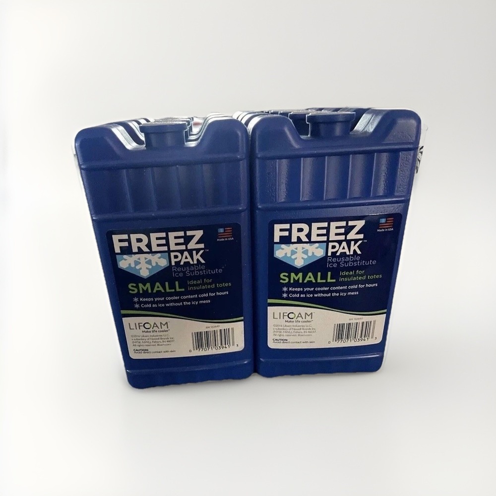 Freez Pak Reusable Ice Pack 5 Pack Ice Packs For Lunch Bags‎ And Coolers